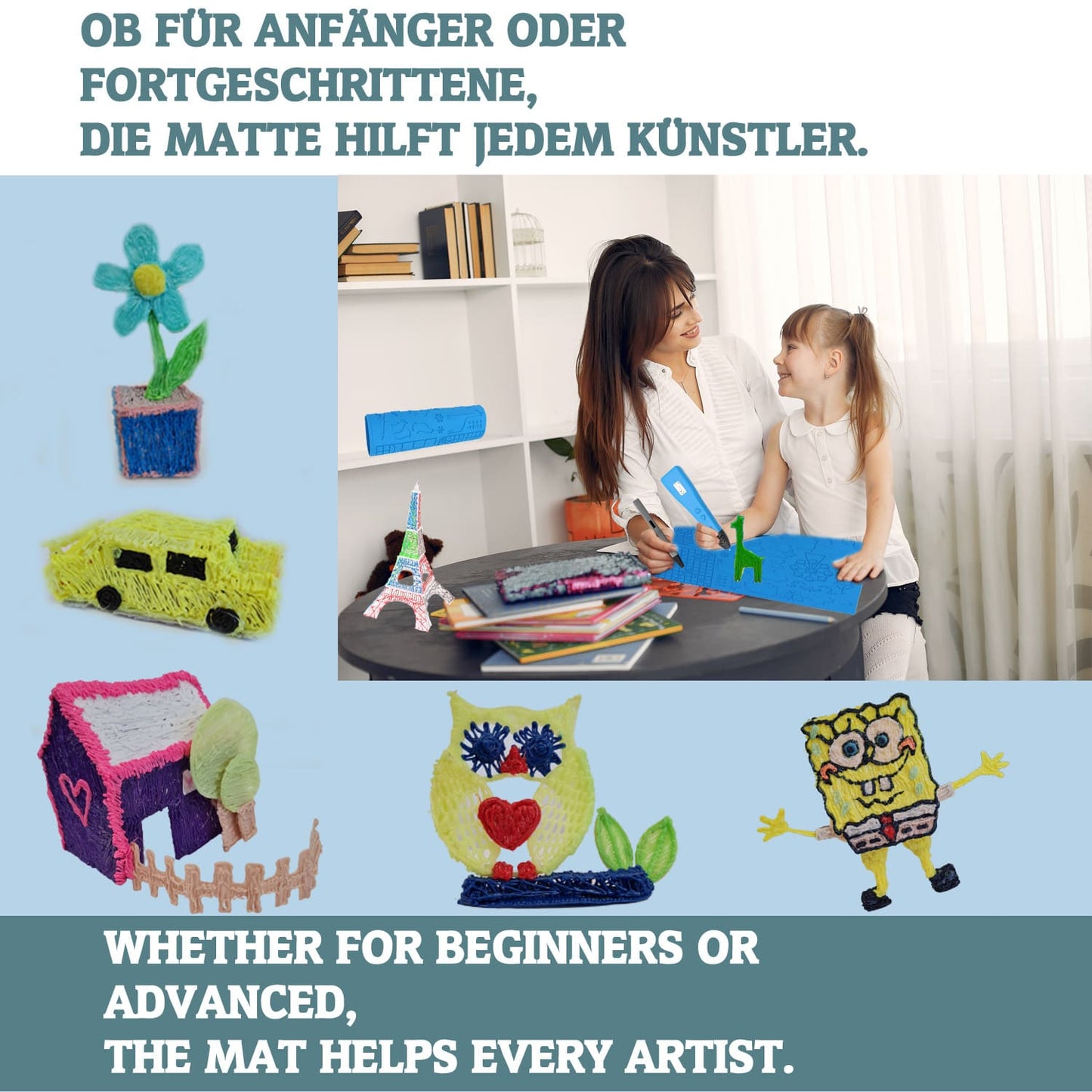 3D PEN - Silicone Mat