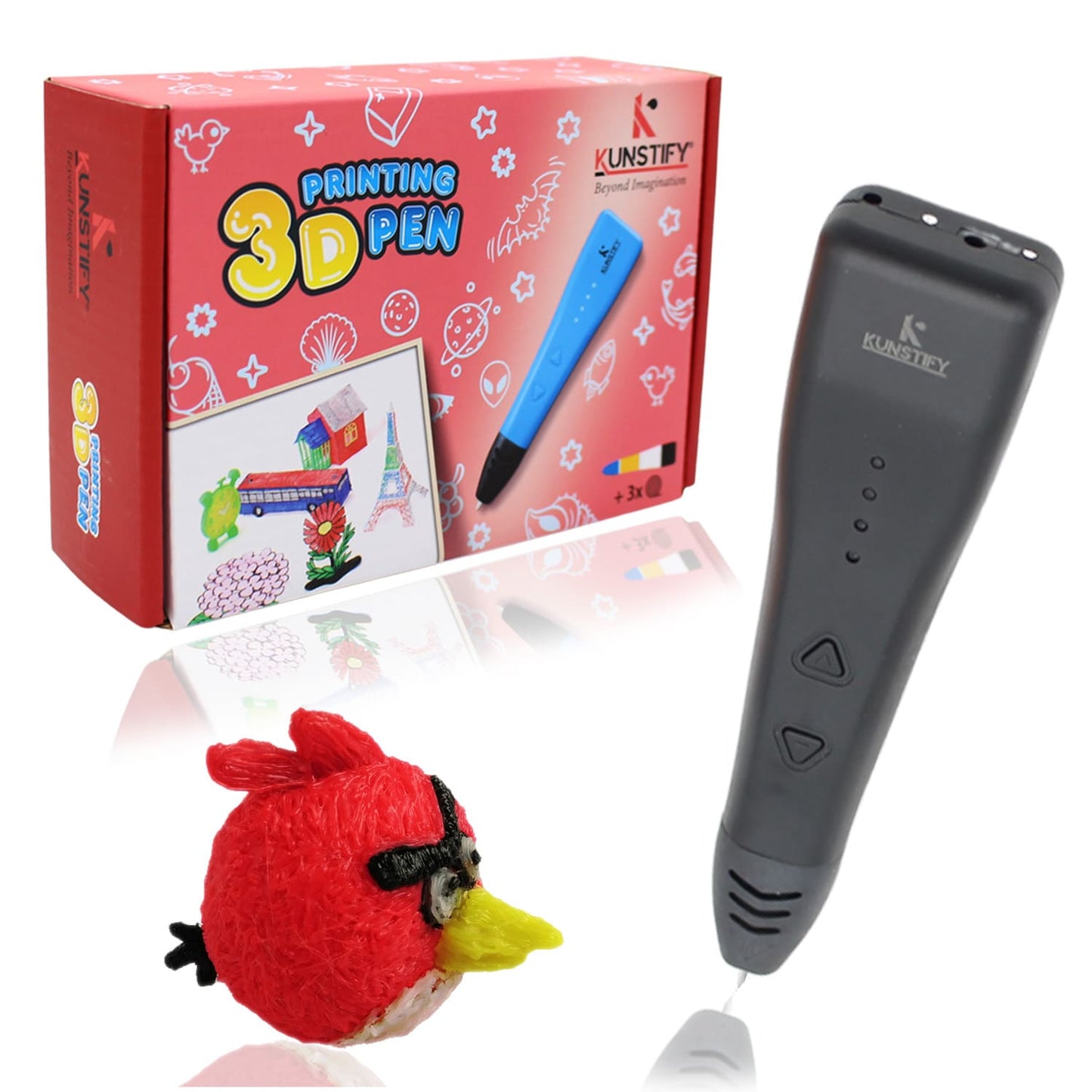 3D Stift mit Filamenten, Einsteigermodell für Kinder und Erwachsene