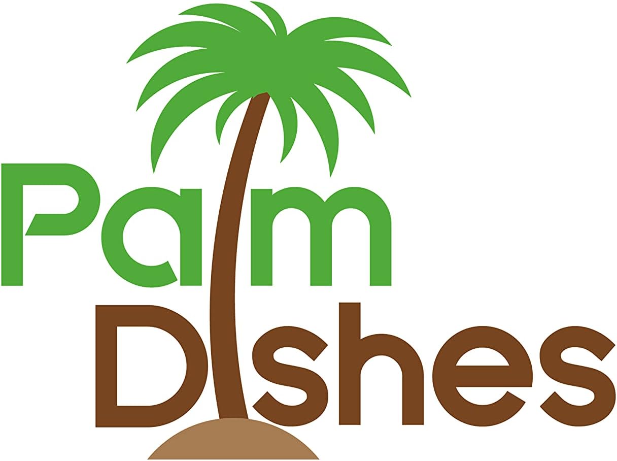 Palmblattteller 15cm Herzteller