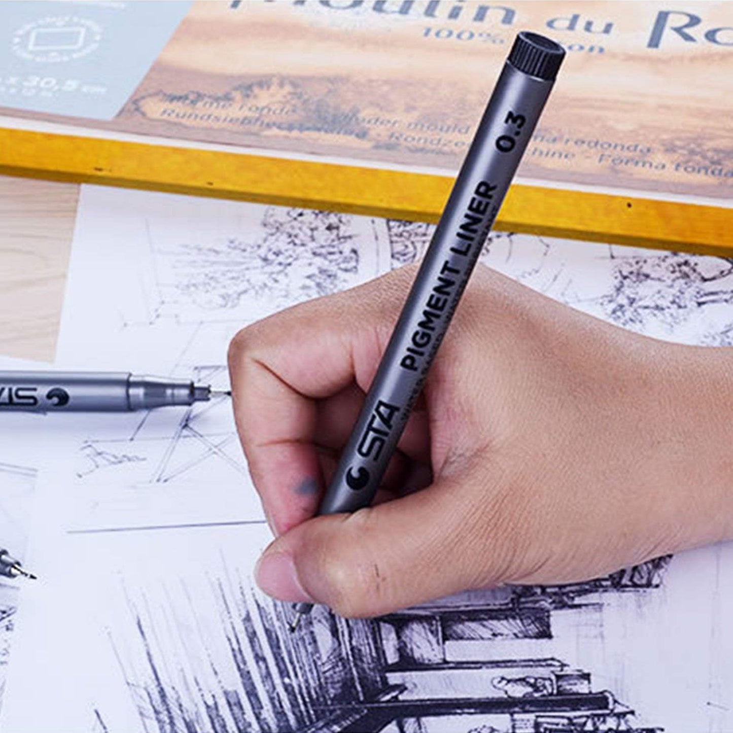 Pigment Liner - 9 Stifte