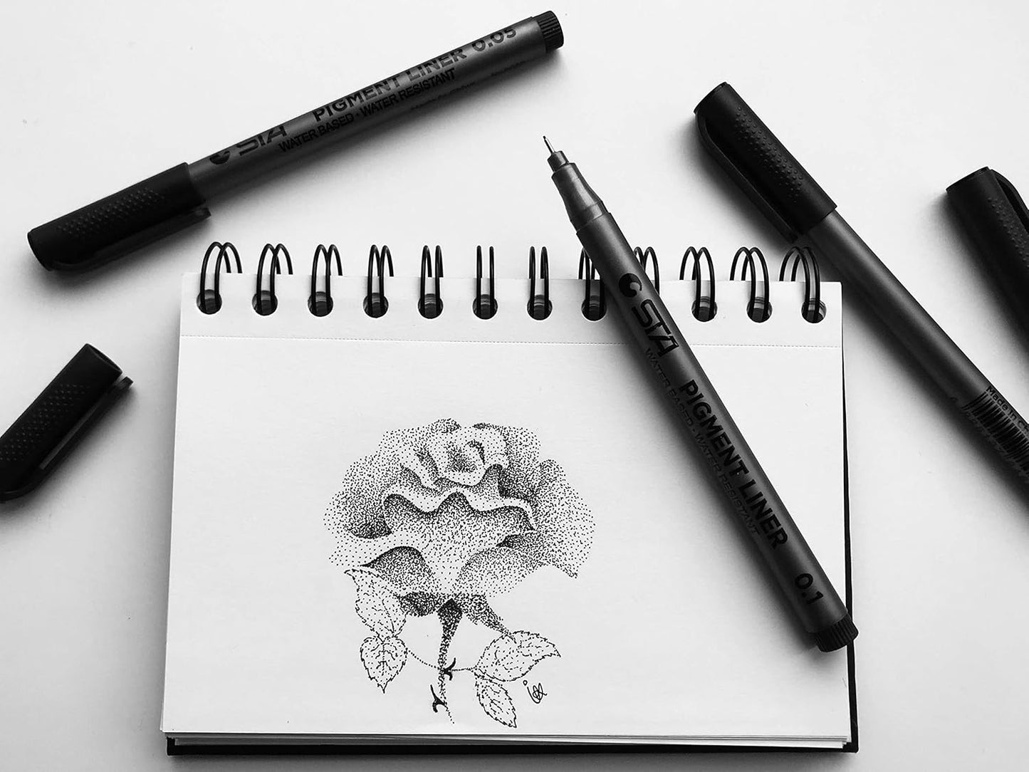 Pigment Liner - 9 Stifte