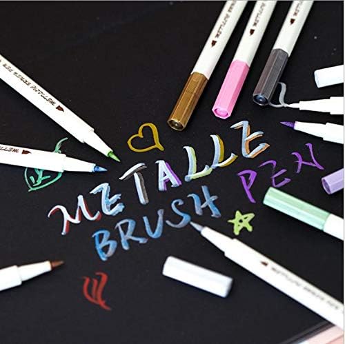 Metallic Marker Stifte Brushed - 10 Stifte